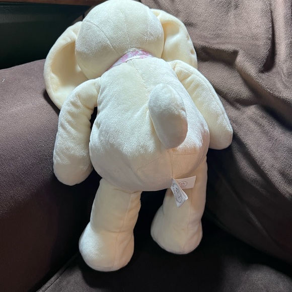 Manhattan Toy company large stuffed bunny rabbit. With ribbon 🎀 - Picture 2 of 4